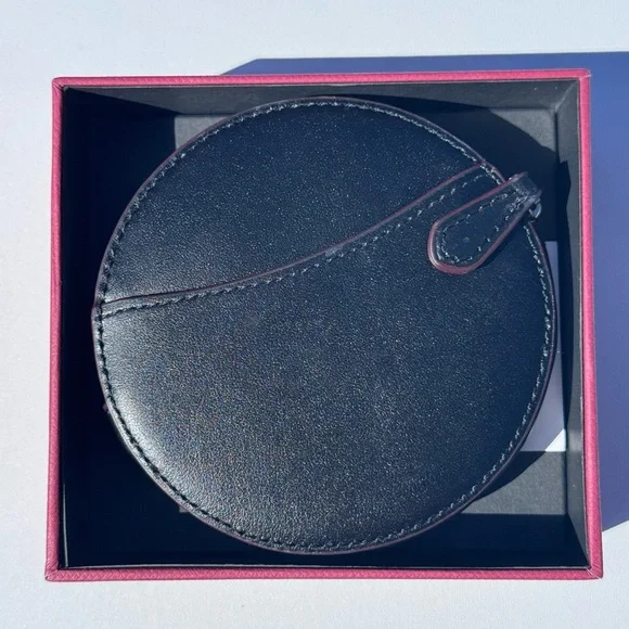 COACH x The Wizard of Oz Ruby Slippers Round Coin Case RARE HTF - Picture 5 of 14